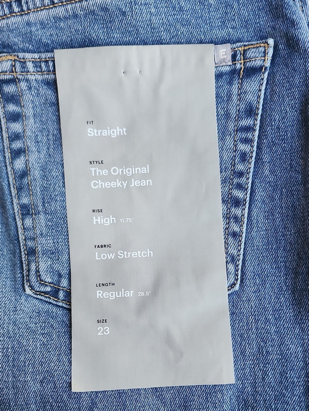 Everlane The Original Cheeky Jean Nwt - Picture 2 of 12